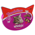 WHISKAS TEMPTATIONS MANZO gr60