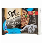 SHEBA POUCH SELEZ.MARE 4x85gr