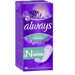 Always Salvaslip Daily Fresh Normal senza profumo - 30 pezzi