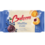 Balconi Muffin ai mirtilli, confezione da 6 - 240 g