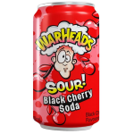 Warheads Black Cherry Sour Soda - 330ml