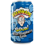 Warheads Blue Raspberry Sour Soda - 330ml