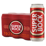 Super Bock Original Dosen 5.2% / Bier 4x6er Pack  - 500ml
