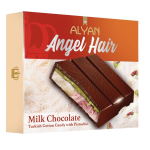 Alyan Chocolate ANGEL HAIR VOLLMILCH Cotton Candy & Pistachio - 80g