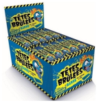 Tętes Brűlées Hyperacide Kaubonbon Barre Framboise Blue 150 Stk. - Fr.0.20