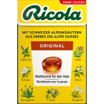 Ricola Original Box ohne Zucker - 50g