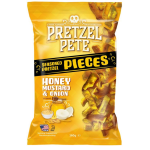 Pretzel Pete Pieces Honey, Mustard & Onion - 160g