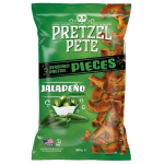Pretzel Pete Pieces Jalapeno - 160g
