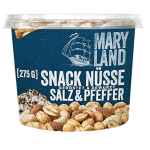 Maryland Snack Nüsse Salz & Pfeffer - 275g