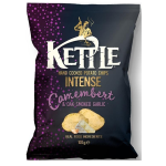 Kettle Hand cooked Chips Intense Camembert & Oak Smoked Garlic - 100g
