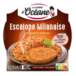 La Cuisine d'Océane Fertiggericht Schnitzel & Spaghetti Milanaise - 300g