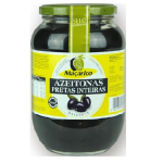 Maçarico Azeit. Pretas Int. Oxi. Boiăo / ganze Schwarze Oliven - 850g