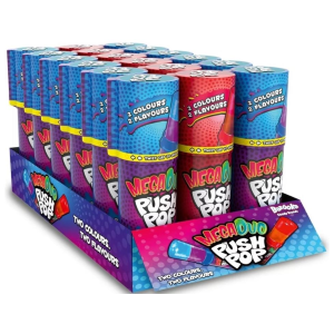 Topps Mega Duo Push Pop - 30g