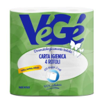 VEGE' 2-PLY TOILET PAPER 4 ROLLS