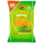 EL Sabor Nacho Chips Jalapeno, Gluten Free - 180g