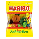 Haribo Veggie Bunte Schnecken Beutel  - 160g