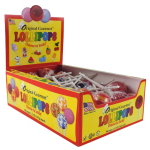 ORIGINAL GOURMET LOLLIPOPS Theken-Display 48 Stk.