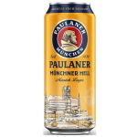 Paulaner Münchner Hell Bier 4.9%, Dose 6x4er Pack - 500ml