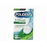 POLIDENT COMPRESSE 3 MINUTIx36
